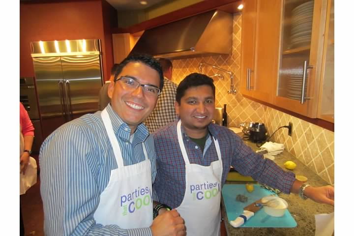 A team fun event with Luis
